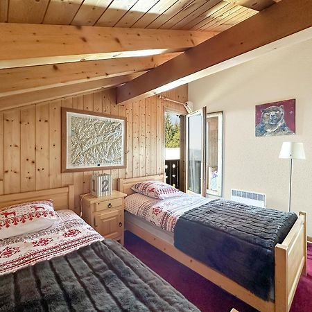 Ch143 - Chalet Cosy 6 Personnes Villa Les Carroz d'Araches Exterior foto