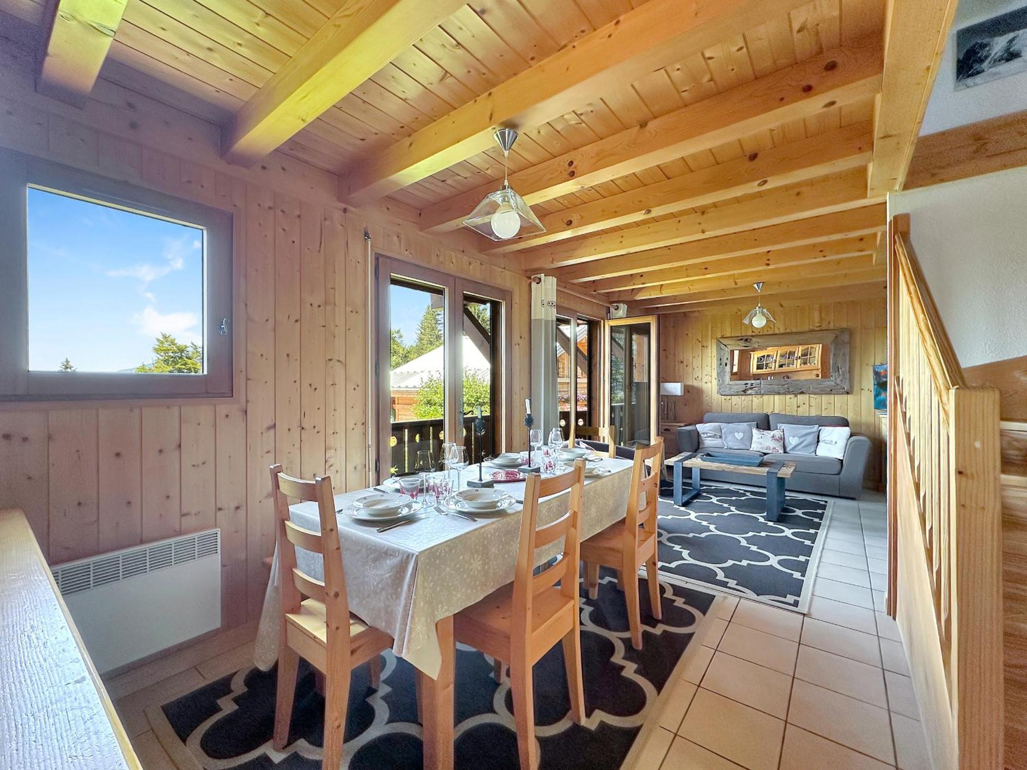 Ch143 - Chalet Cosy 6 Personnes Villa Les Carroz d'Araches Exterior foto